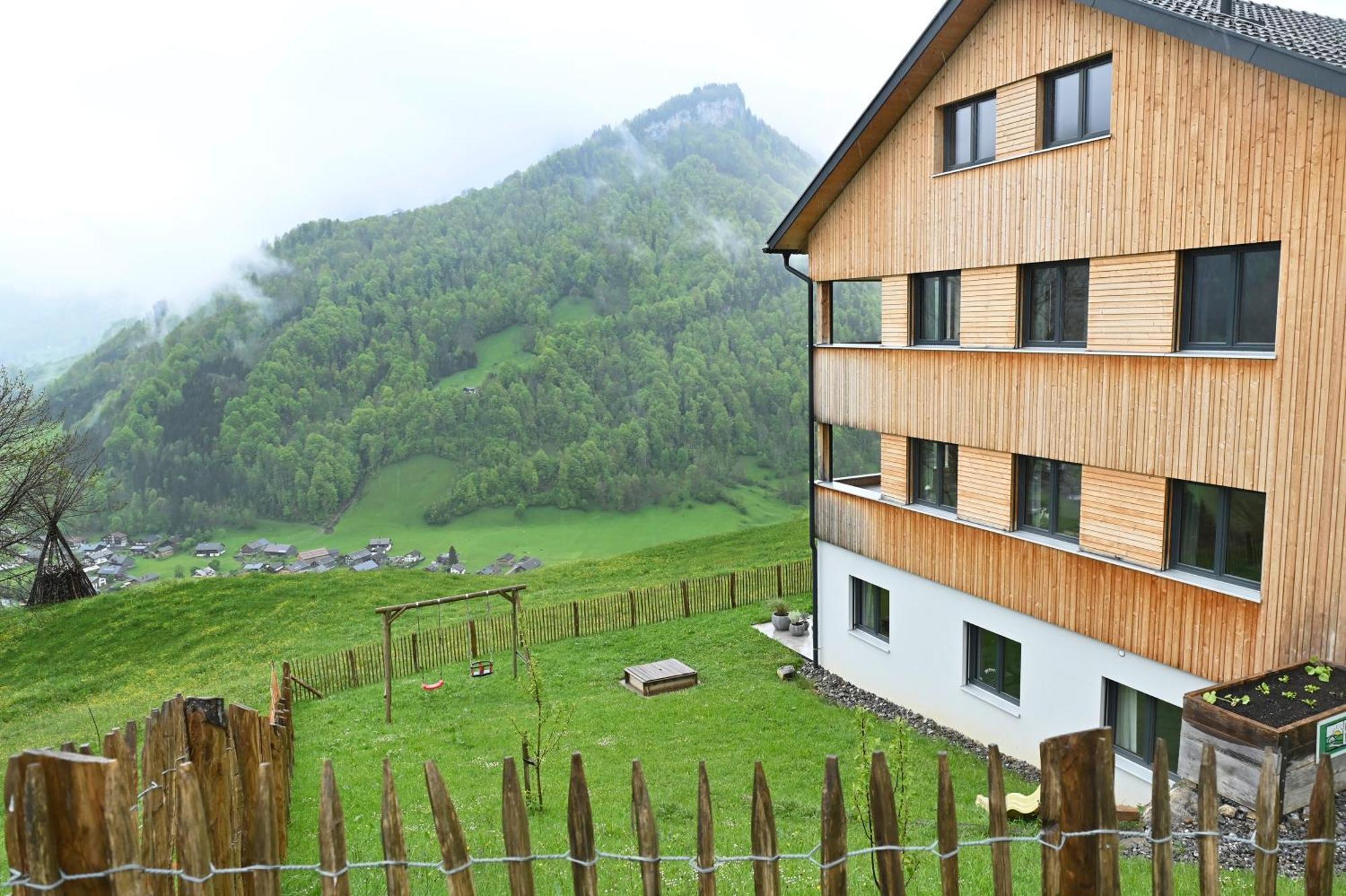 Panoramahof Bergglueck Apartment Mellau Exterior foto