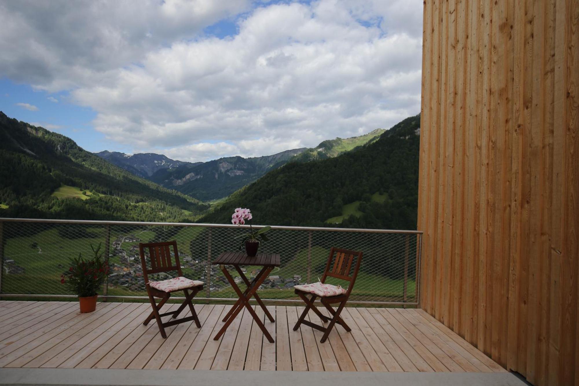 Panoramahof Bergglueck Apartment Mellau Exterior foto
