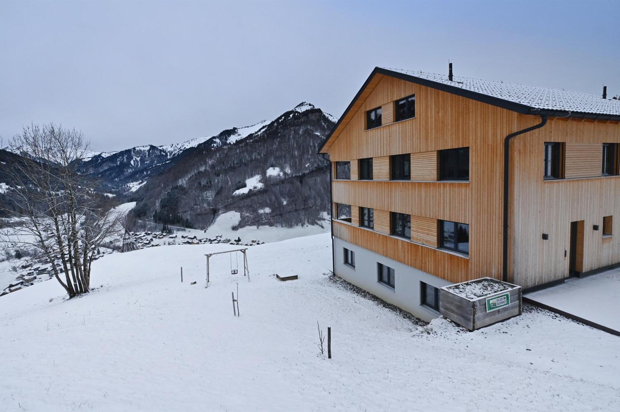 Panoramahof Bergglueck Apartment Mellau Exterior foto